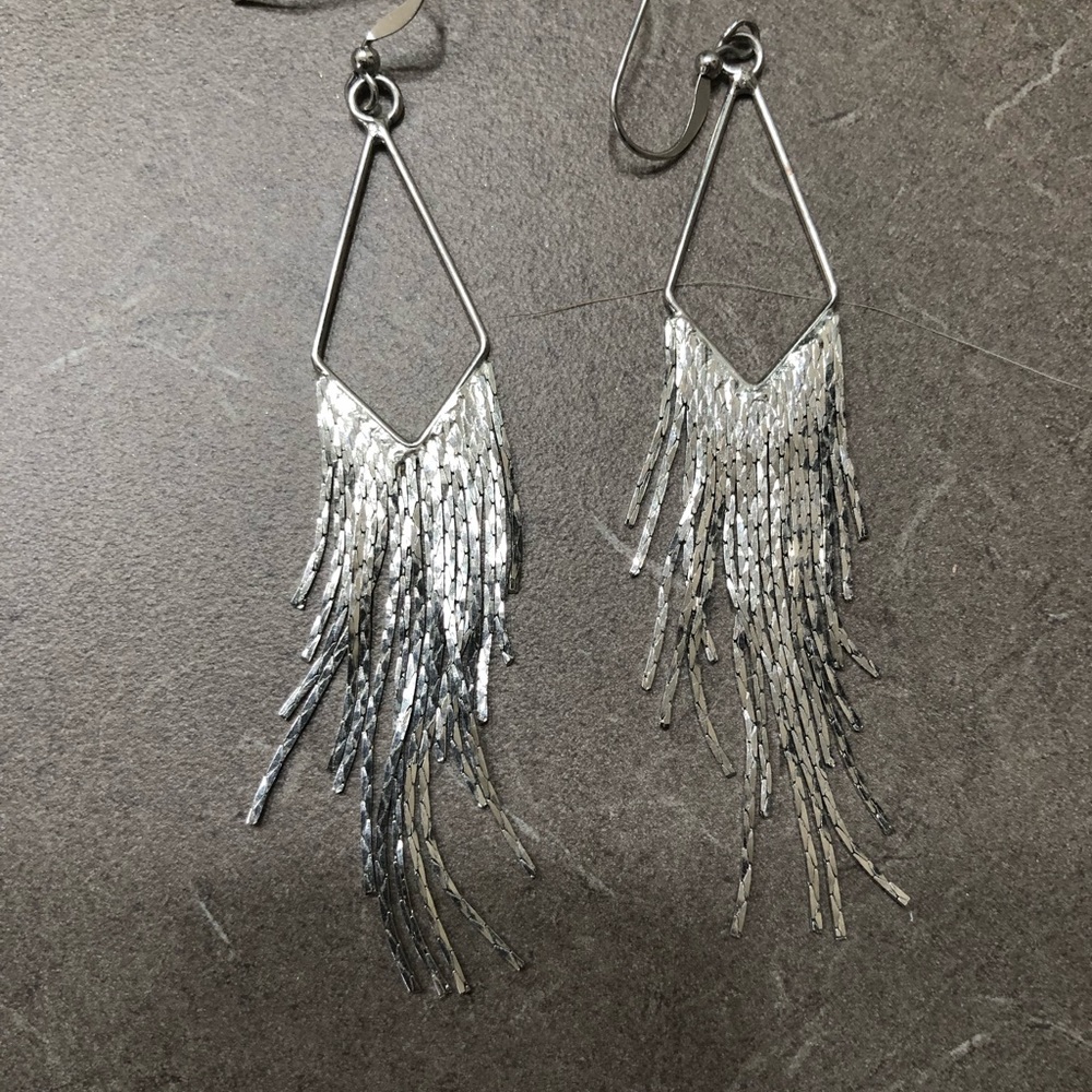 Silver Dangle Earrings